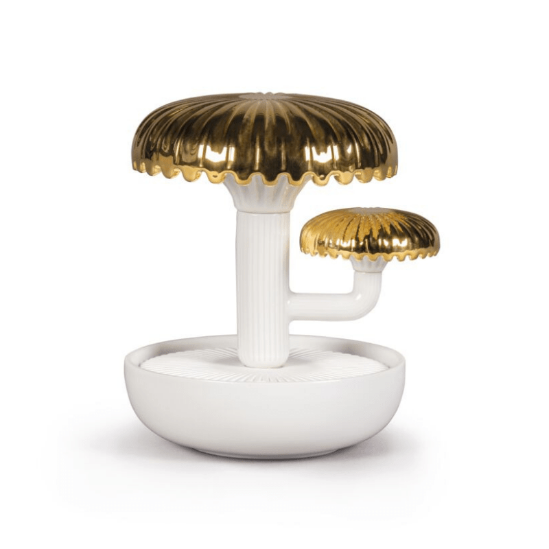 Lladro Home Accessories Default Boletus 2 Diffuser. Gold. Night Approaches Scent