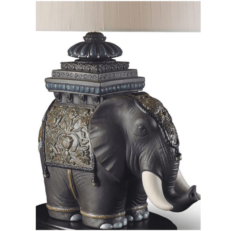 Lladro Home Accessories Default Siamese Elephant Table Lamp (CE)