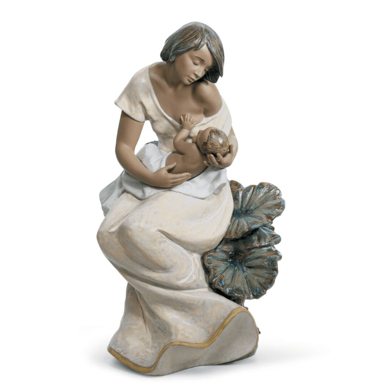 Lladro Inspiration A Beautiful Bond Mother and Son