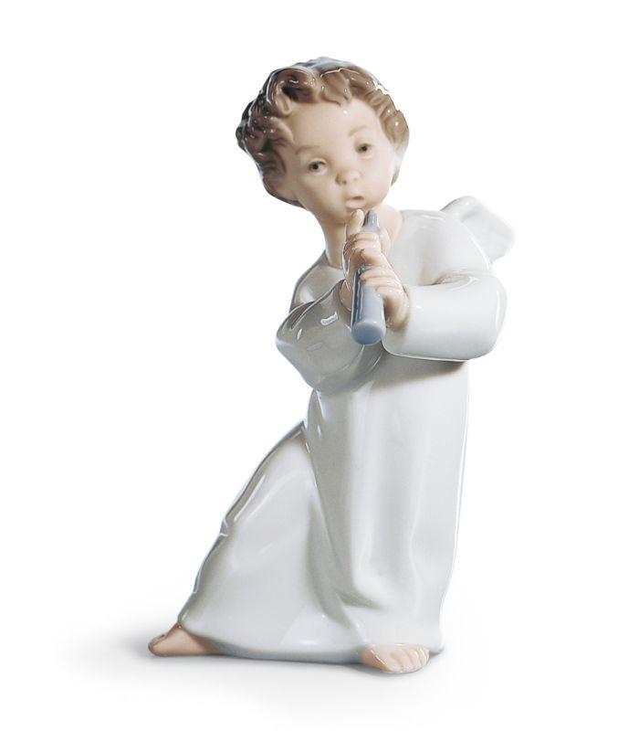 Lladro Inspiration Default Angel With Flute