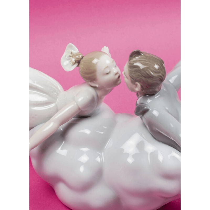 Lladro Inspiration Default Wedding in the Air Couple Figurine