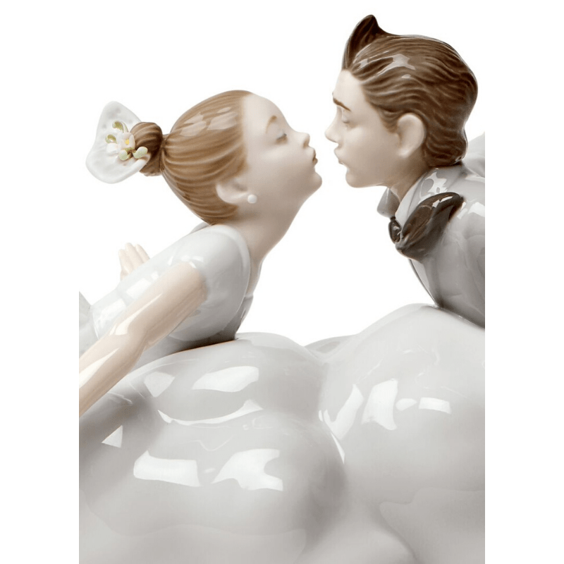 Lladro Inspiration Default Wedding in the Air Couple Figurine