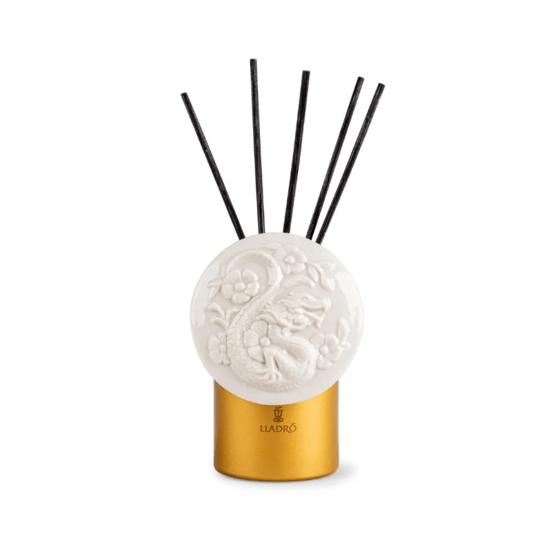Lladro Home Accessories Dragon Perfume Diffuser - Redwood Fire