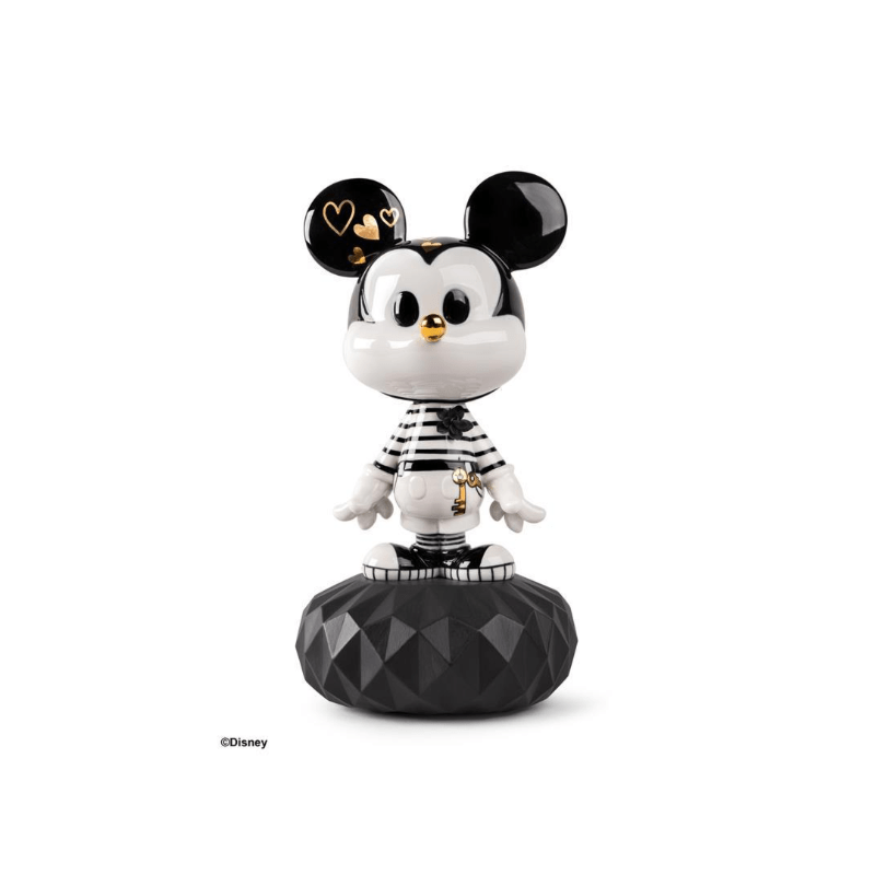 Lladro Inspiration Mickey in Black and White - Disney