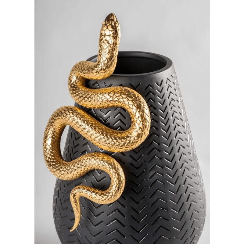 Lladro Vases Snakes Vase