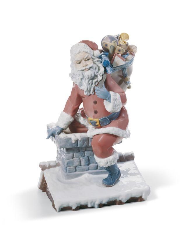 Lladro Home Accessories Default Down The Chimney (Limited Edition)