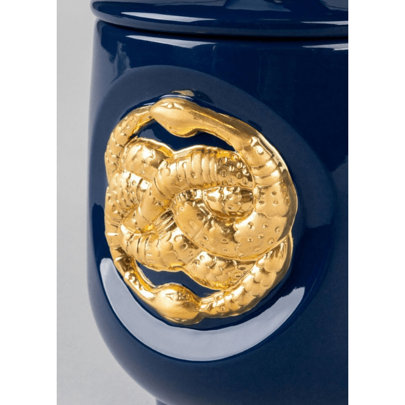 Lladro Home Accessories Snake Perfume Diffuser Luxurious Animals. A Secret Orient Scent