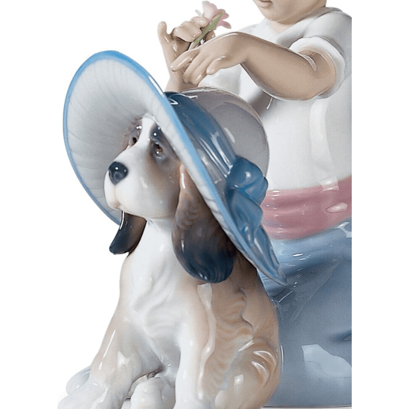 Lladro Inspiration Default An Elegant Touch Girl Figurine