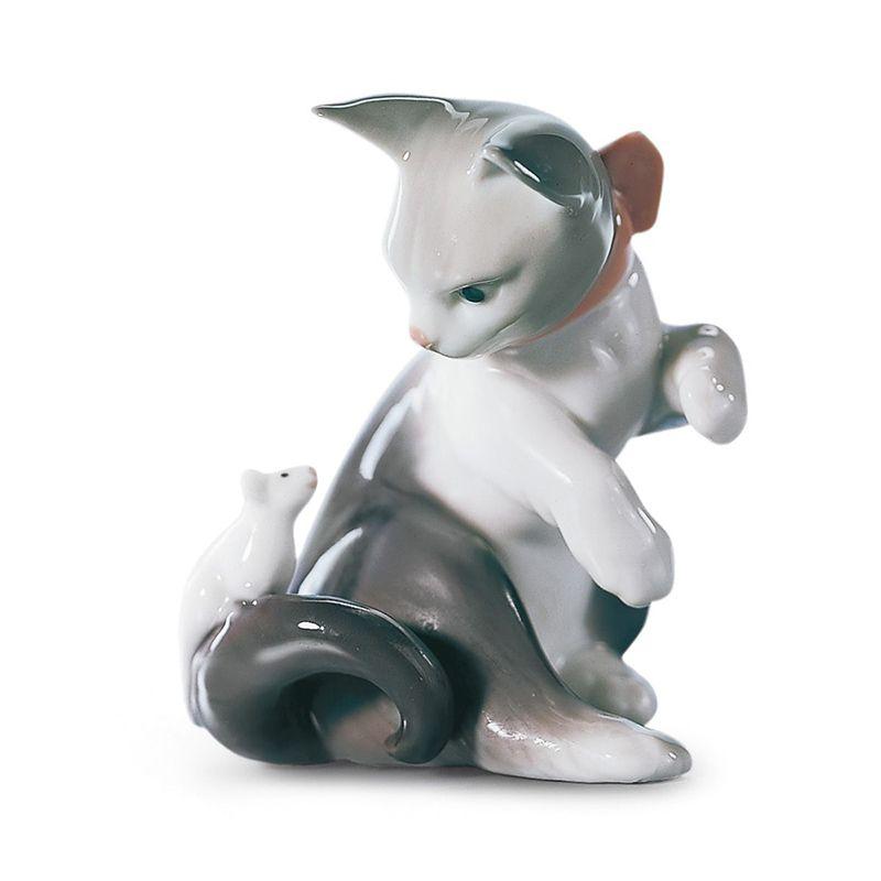 Lladro Inspiration Default Cat and Mouse