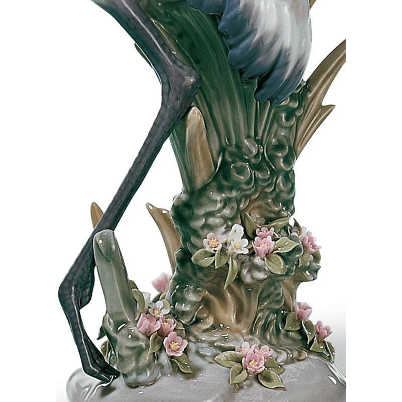 Lladro Inspiration Default Courting Cranes  Sculpture