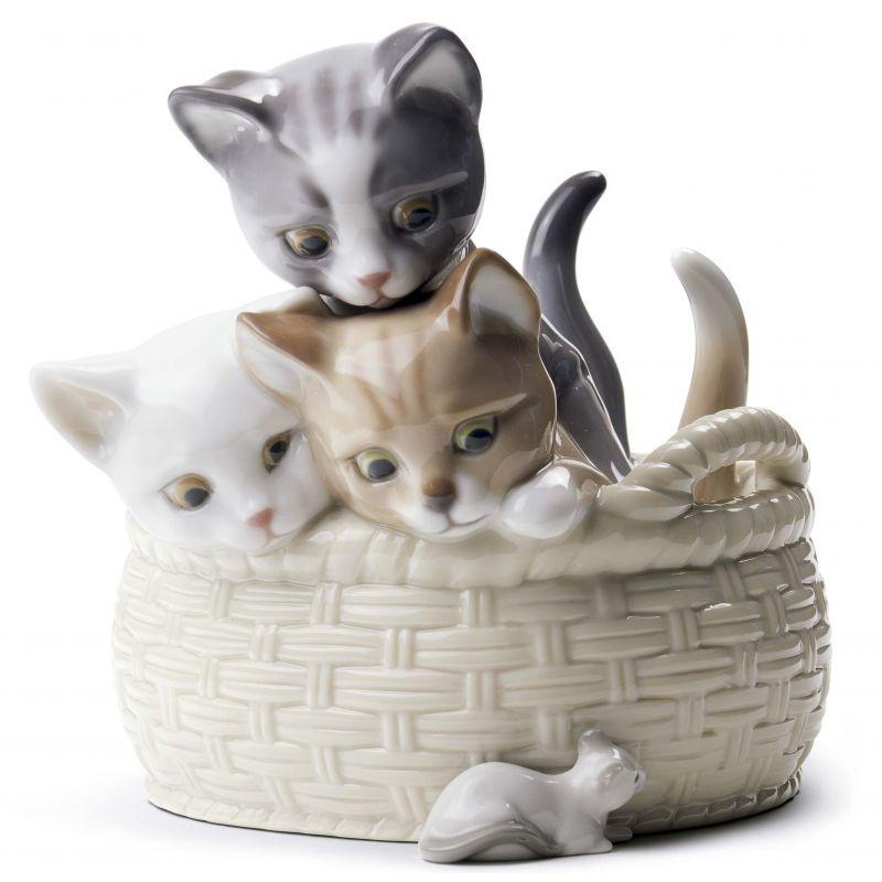 Lladro Inspiration Default Curious Kittens