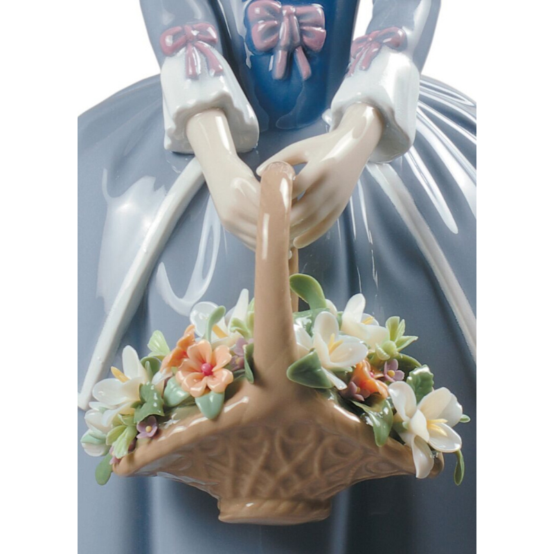 Lladro Inspiration Default Garden Blossoms Woman Figurine