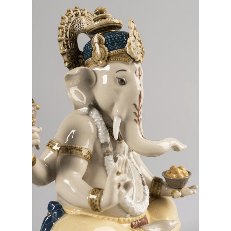 Lladro Inspiration Default Lord Ganesha Figurine