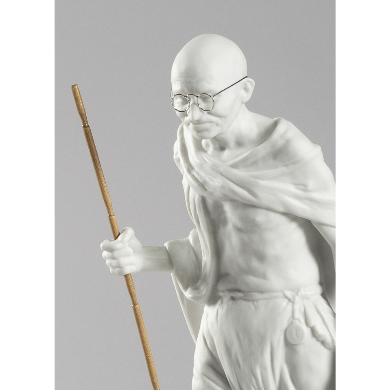 Lladro Inspiration Default Mahatma Gandhi Figurine - 150th Birthday Anniversary - Limited Edition