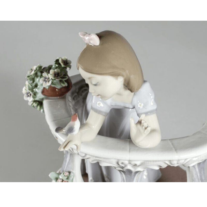 Lladro Inspiration Default Morning Song Girl Figurine
