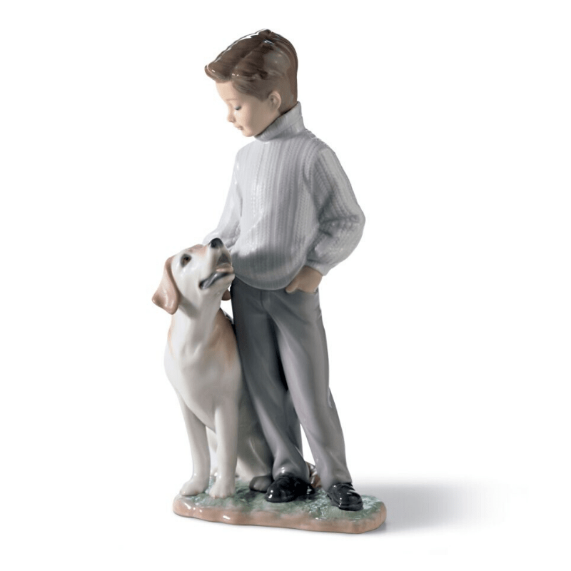 Lladro Inspiration Default My Loyal Friend Dog Figurine