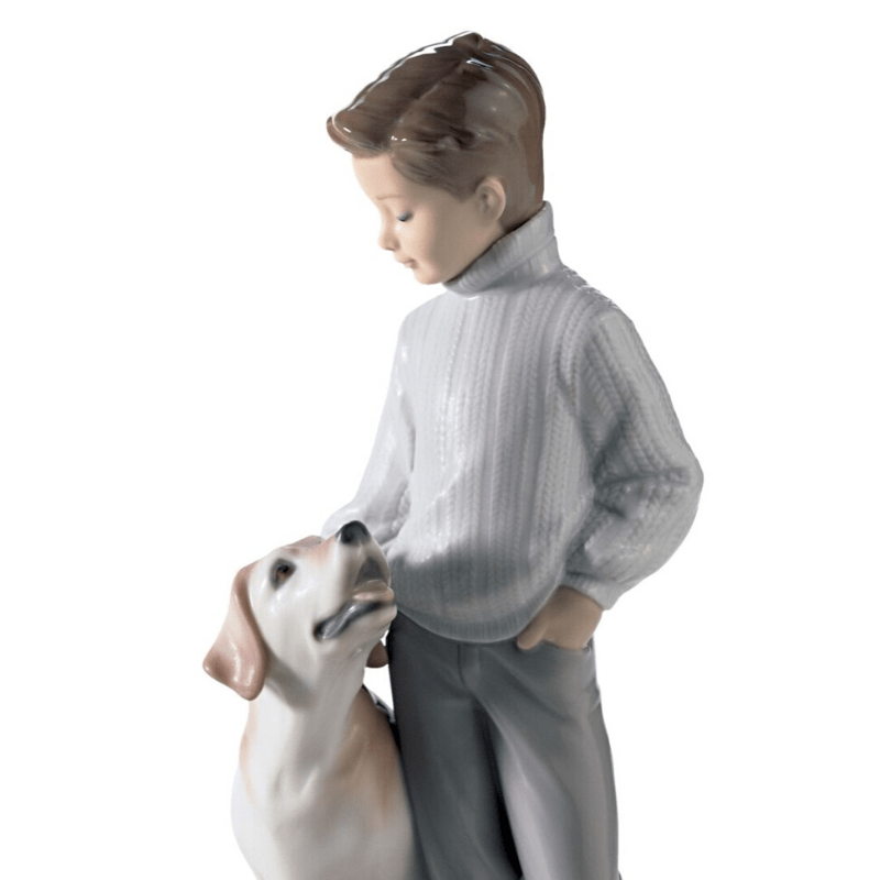 Lladro Inspiration Default My Loyal Friend Dog Figurine