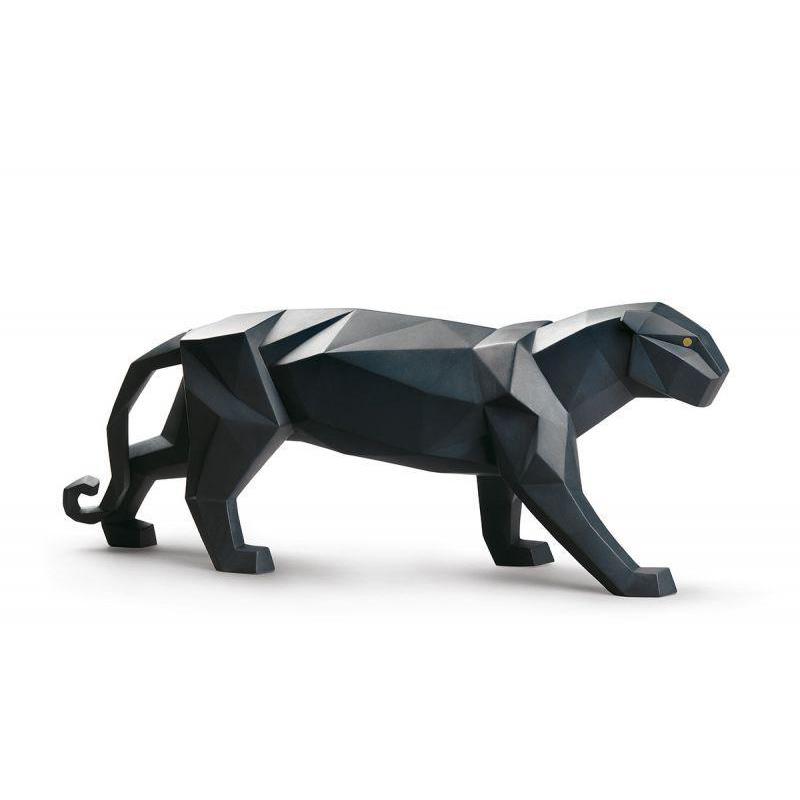 Lladro Inspiration Default Panther (Black Matte)