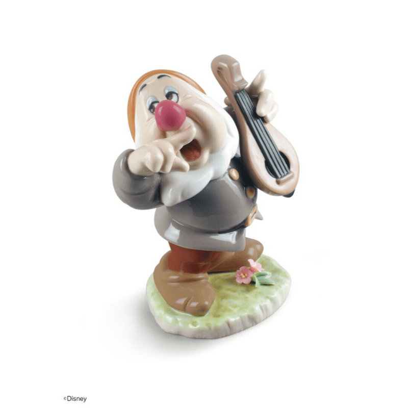 Lladro Inspiration Default Sneezy Snow White Dwarf Figurine