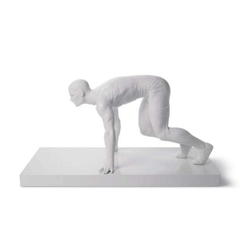 Lladro Inspiration Default Sprinter Man Figurine