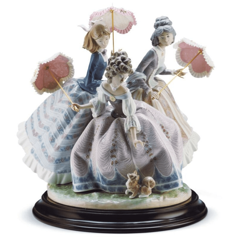 Lladro Inspiration Default Three Sisters Sculpture - Limited Edition