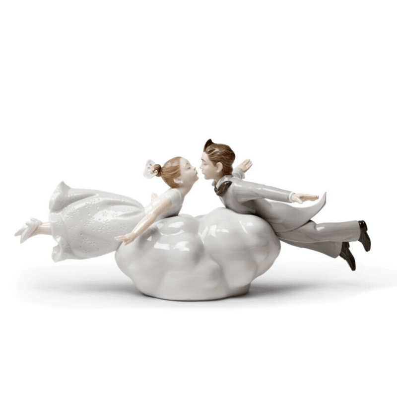Lladro Inspiration Default Wedding in the Air Couple Figurine