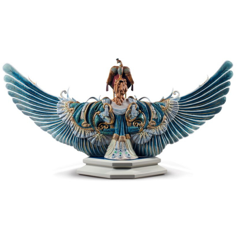 Lladro Inspiration Default Winged Fantasy Woman Sculpture  (Limited Edition)