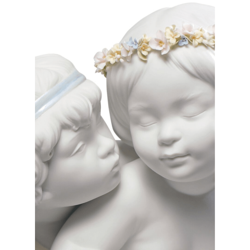 Lladro Inspiration Eros and Psyche Angels