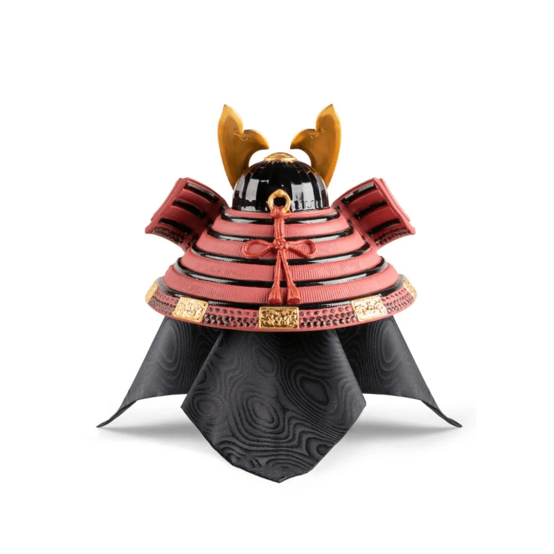 Lladro Inspiration Limited Edition Samurai Helmet (Tiger and Dragon)