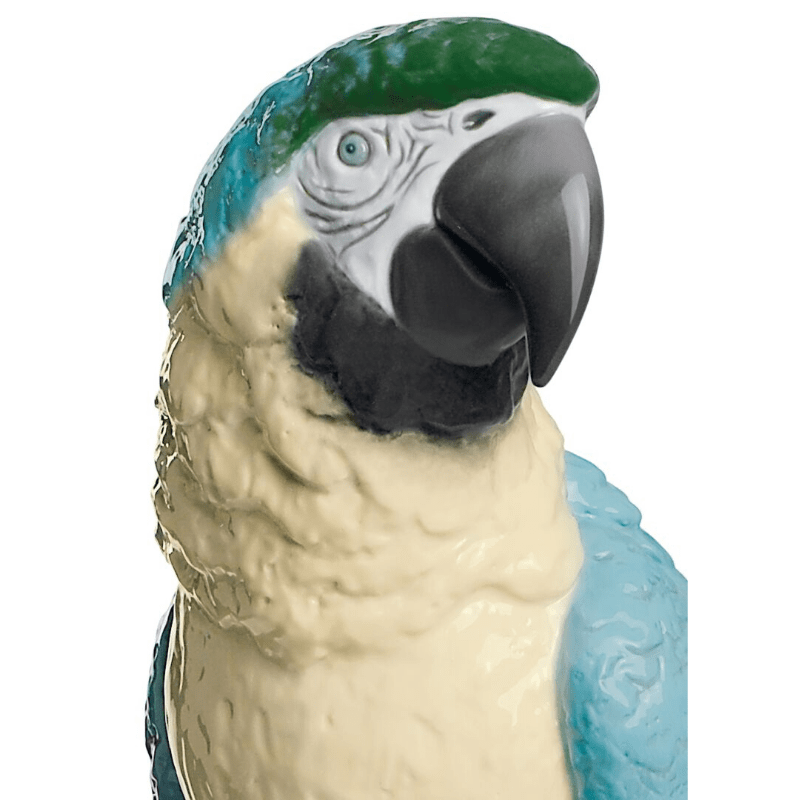 Lladro Inspiration Macaw Bird Sculpture