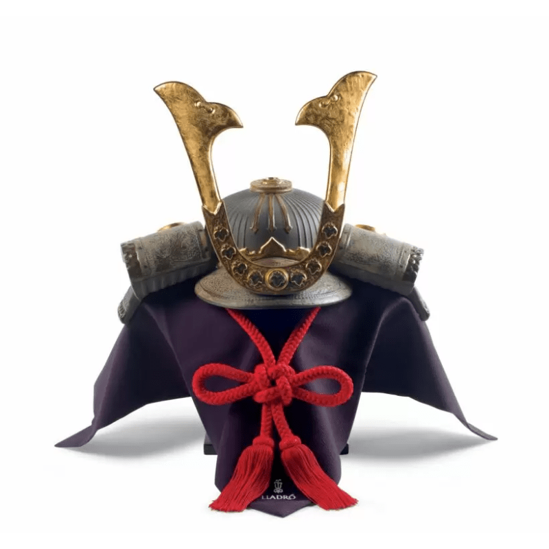 Lladro Inspiration Samurai Helmet. Limited Edition