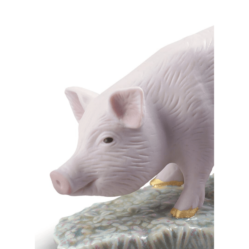 Lladro Inspiration The Pig Mini