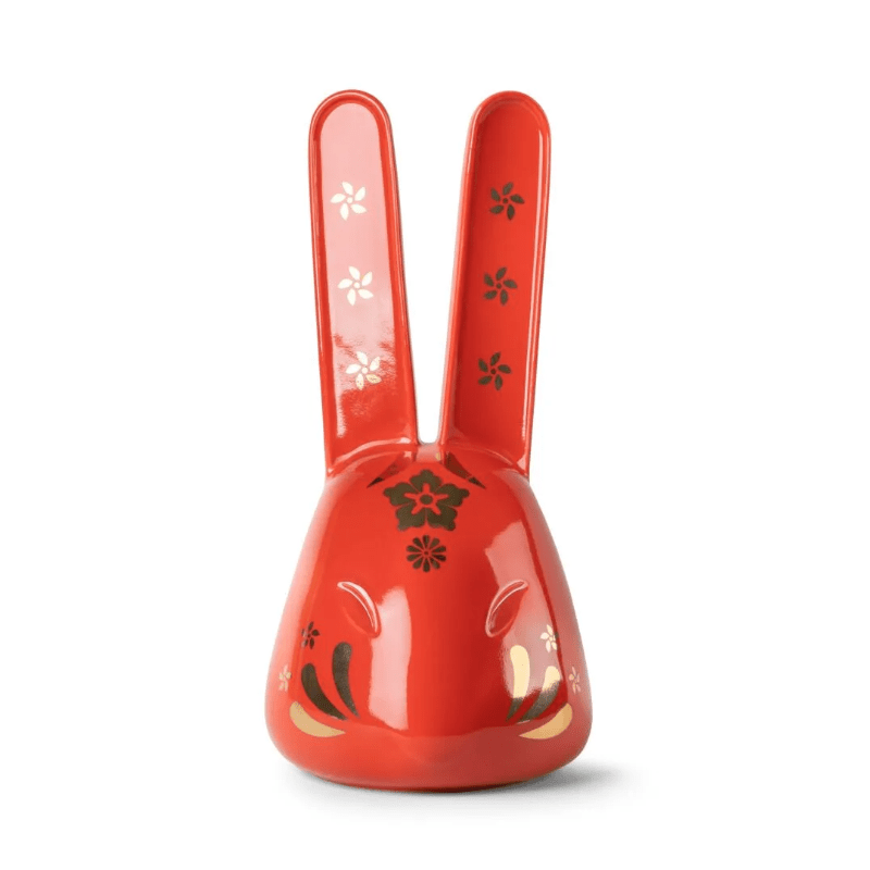 Lladro Inspiration The Rabbit Red-Gold