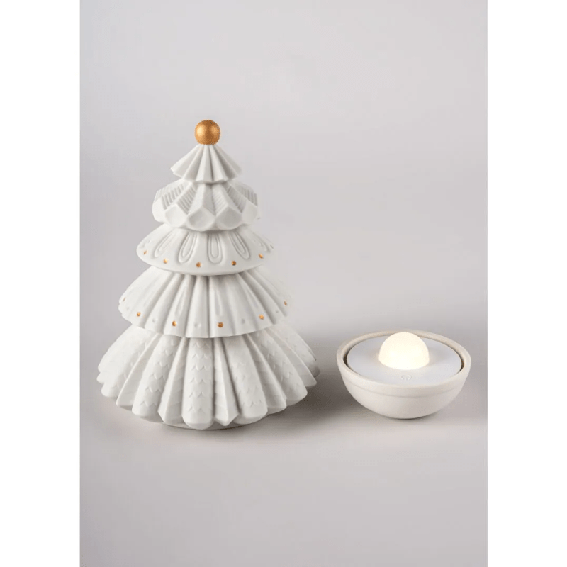 Lladro Lighting Christmas Tree Lamp