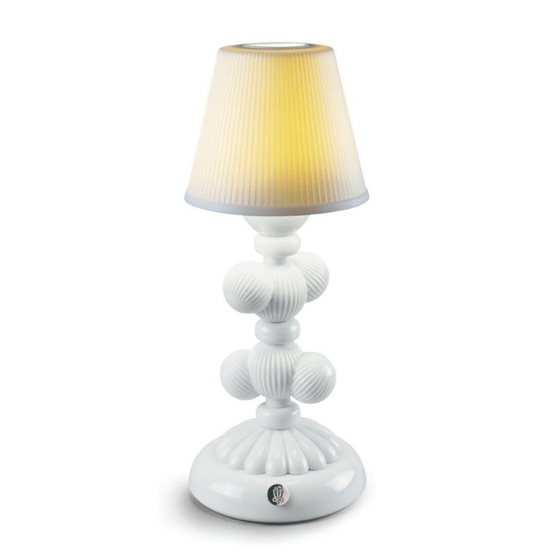 Lladro Lighting Default Cactus Firefly Table Lamp. White