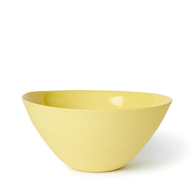 MUD Australia Bowls Yellow Flared Bowl Large