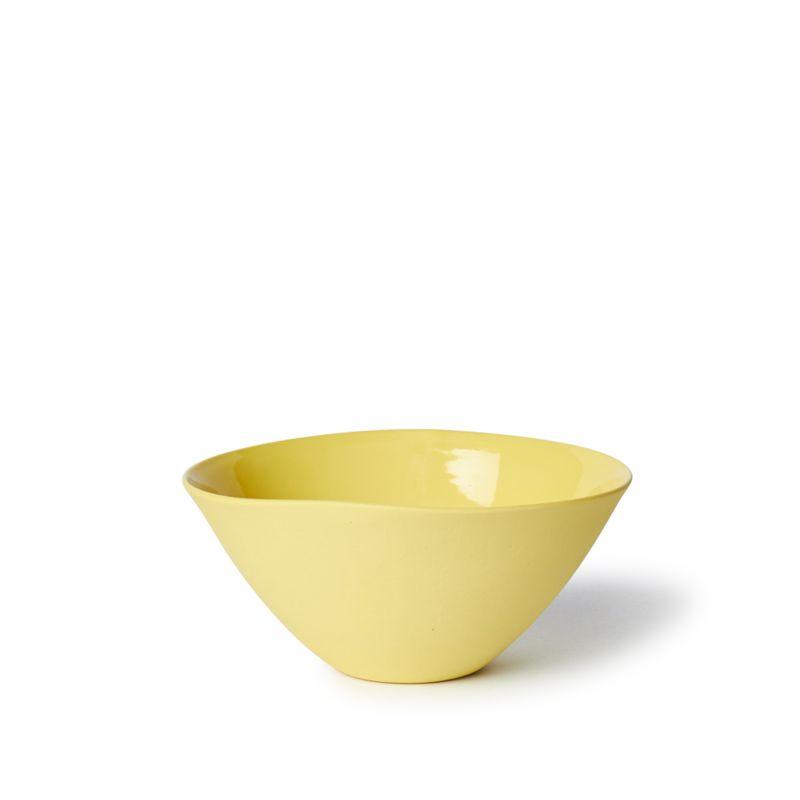 MUD Australia Bowls Yellow Flared Bowl Medium