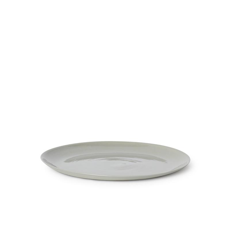 MUD Australia Plates Ash Flared Dinner Plate