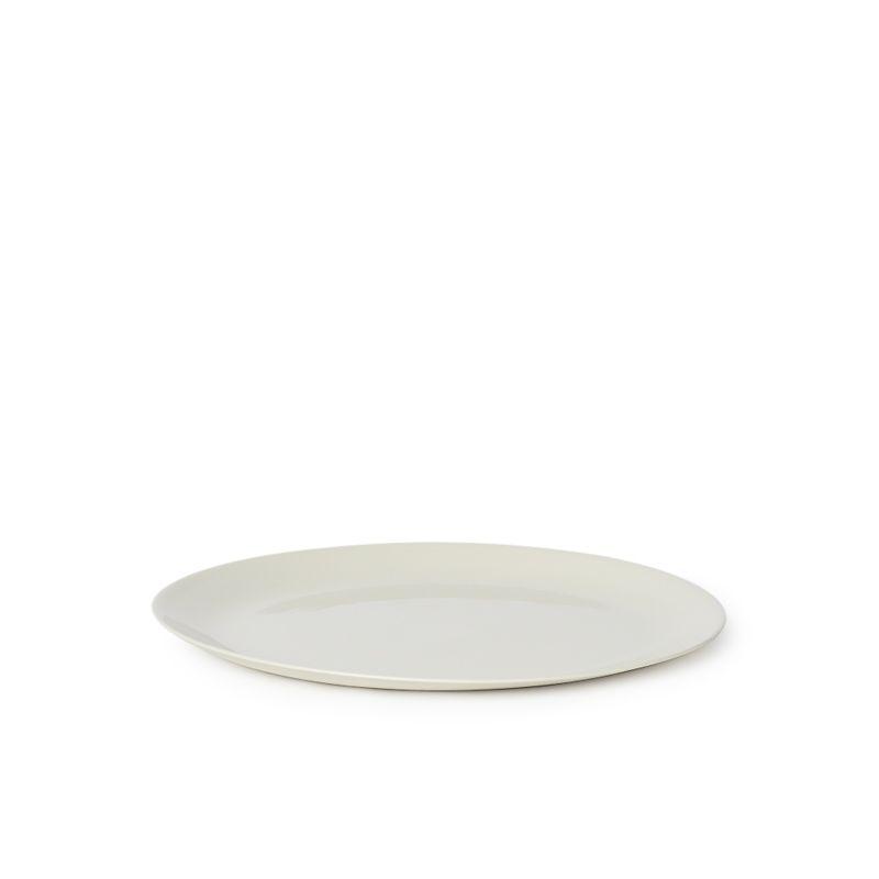 MUD Australia Plates Milk Flared Dinner Plate