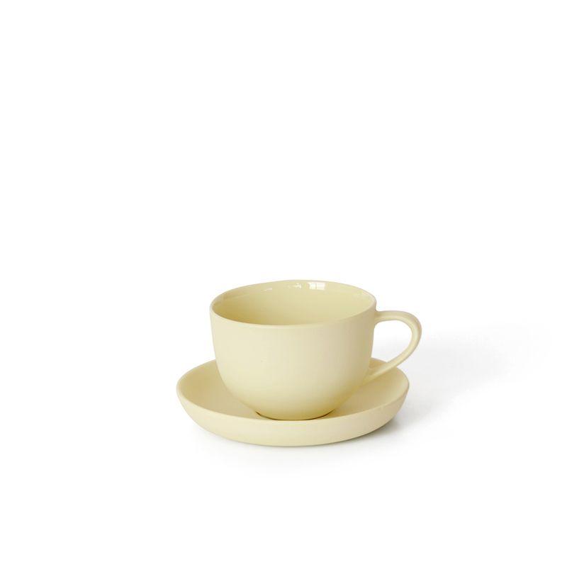 MUD Australia Tea & Coffee Citrus Round Teacup & Saucer