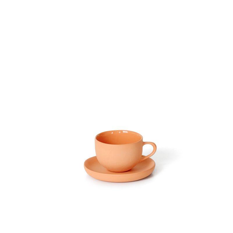 MUD Australia Tea & Coffee Orange Espresso Cup Round