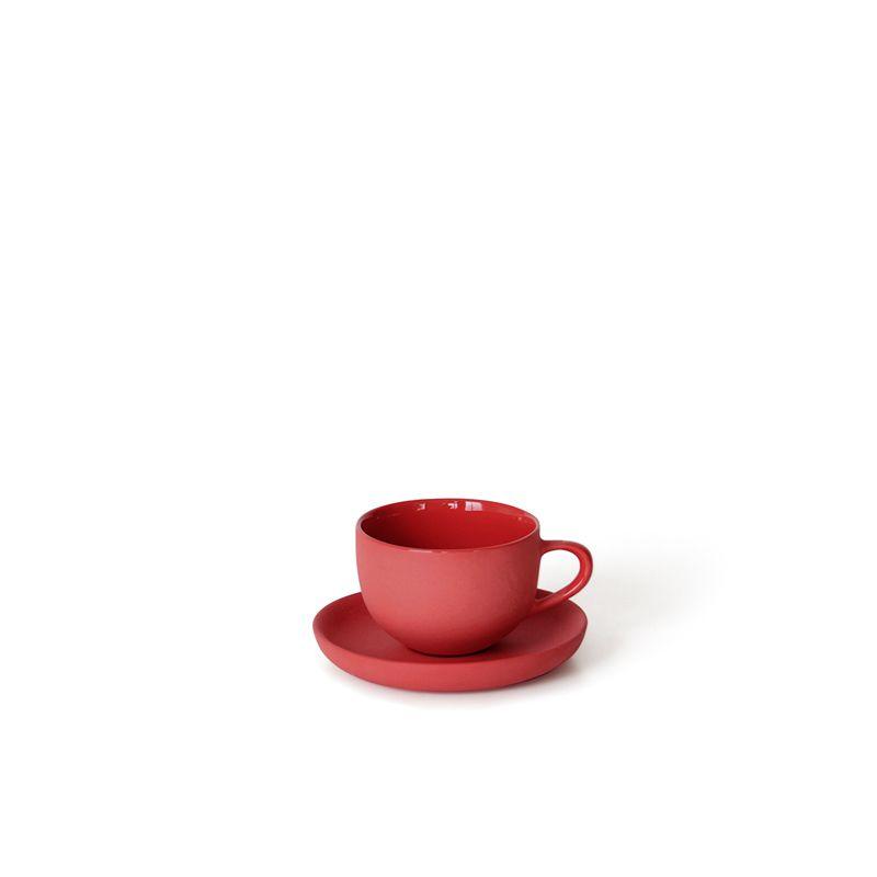 MUD Australia Tea & Coffee Red Espresso Cup Round