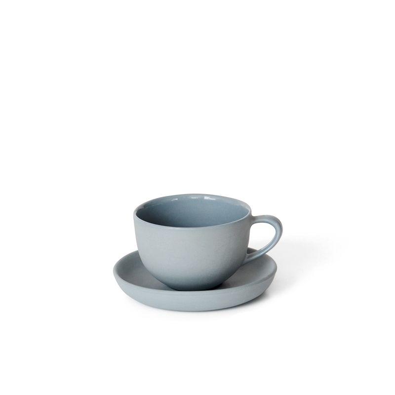 MUD Australia Tea & Coffee Steel Round Teacup & Saucer
