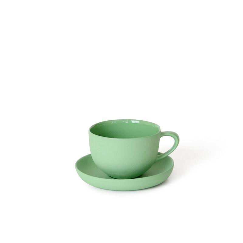 MUD Australia Tea & Coffee Wasabi Round Teacup & Saucer