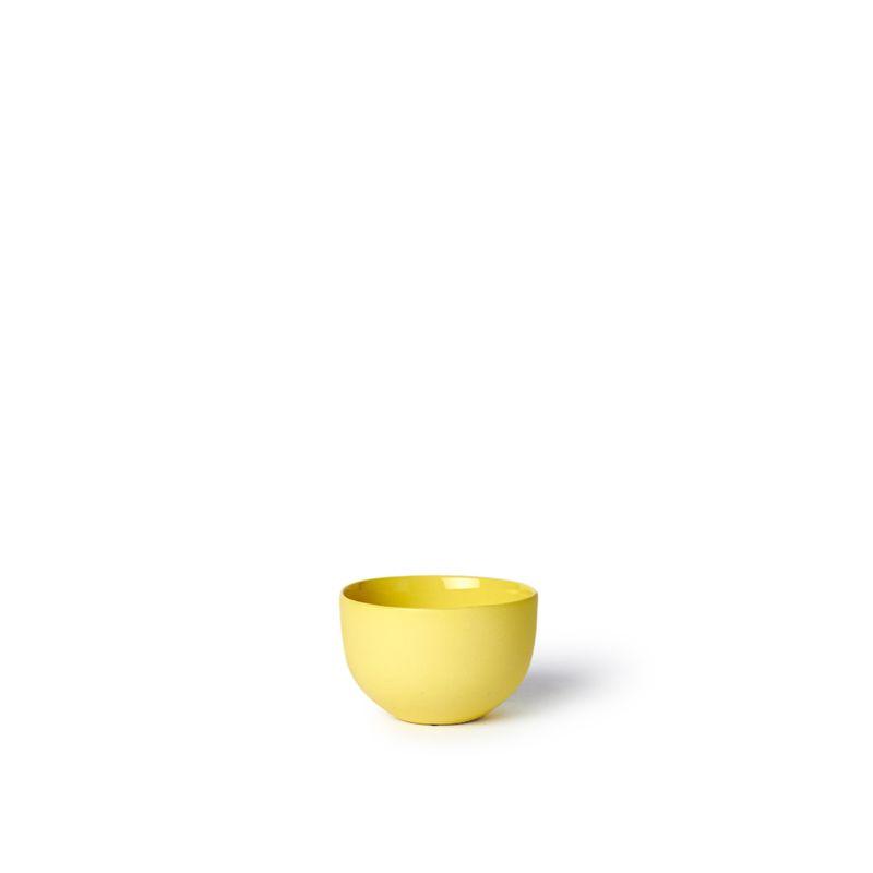 MUD Australia Tea & Coffee Yellow Round Sugar Bowl