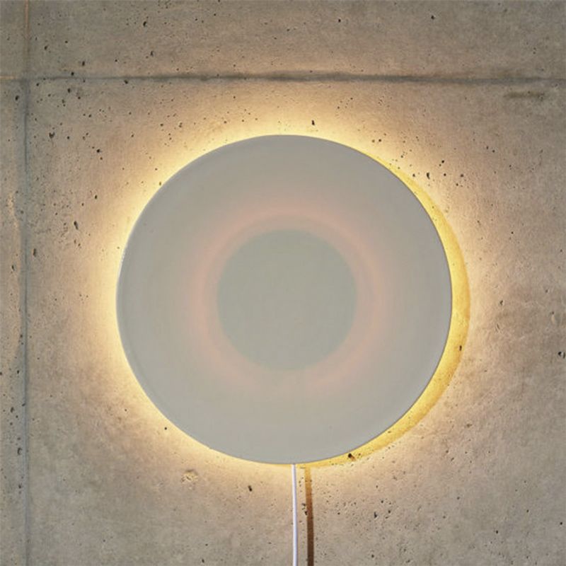 The Porcelain Lounge Lighting Eclipse Sconce Light