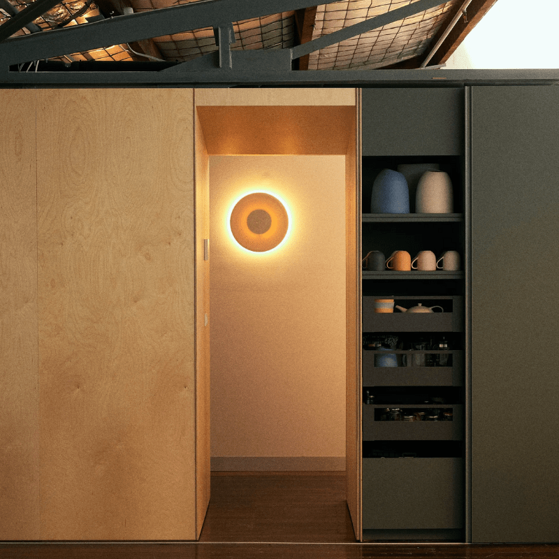 The Porcelain Lounge Lighting Eclipse Sconce Light